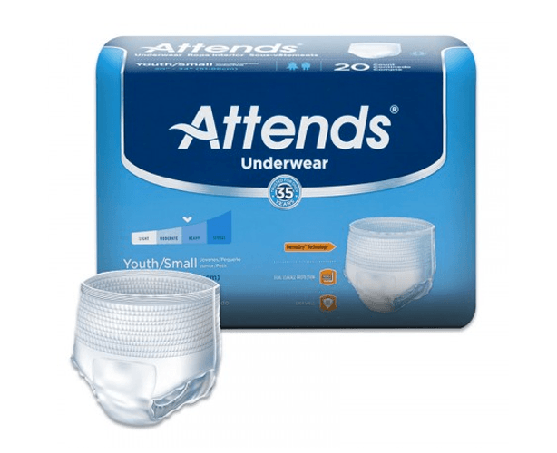 Attends Underwear, Super Plus Absorbency - ATTD-SPA1YS - Personal Care  sku ATTD-SPA1YS