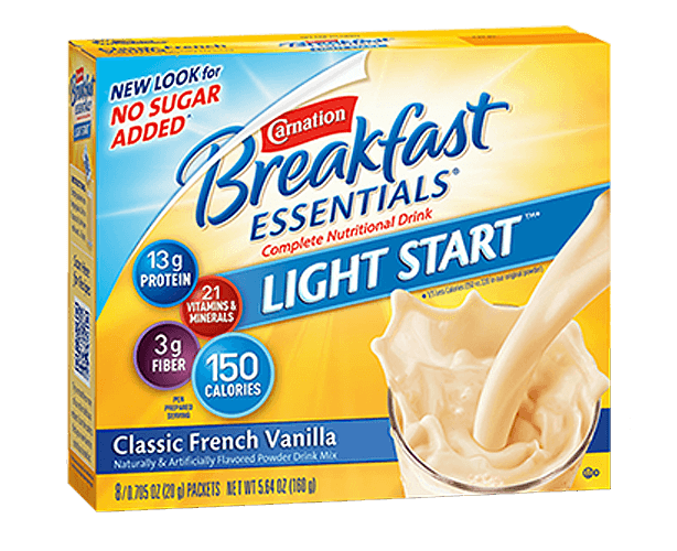 Carnation Breakfast Essentials No Sugar Added Powder Mix