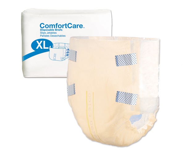 COMF-BREFXLCS ComfortCare Disposable Briefs sku COMF-BREFXLCS