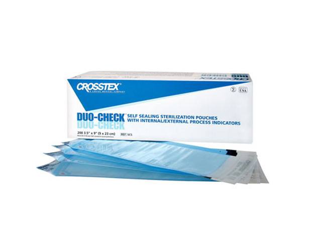 CRO-SSSPOSCZ Crosstex Duo-Check Self Sealing Sterilization Pouc sku CRO-SSSPOSCZ
