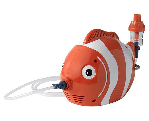 FISH-NEBZREUSEDISP Fish Pediatric Compressor Nebulizer sku FISH-NEBZREUSEDISP