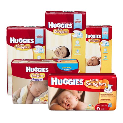 Huggies Little Snugglers Diapers - HUG-SNUGGJBNBCASE - Personal Care  sku HUG-SNUGGJBNBCASE