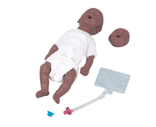 Kim Newborn African-American CPR Manikin With Carry Bag - KIMAFRICAN - Personal Care  sku KIMAFRICAN