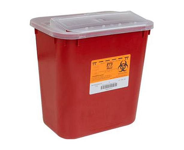 Medical Action Sharps Container, Red - MACSHARPS - Personal Care  sku MACSHARPS
