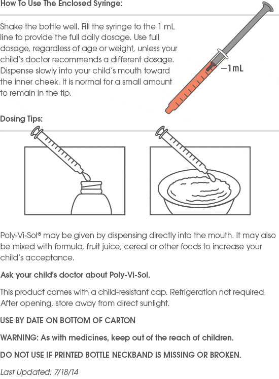 Enfamil PolyViSol with Iron Drops Mead Johnson