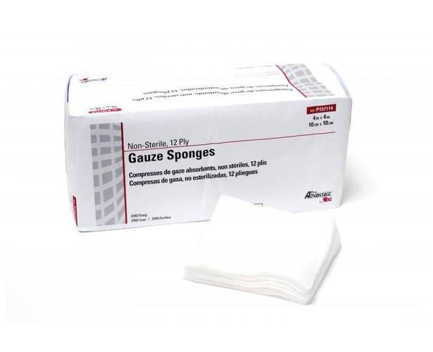 Pro Advantage Gauze Sponges, Non Sterile