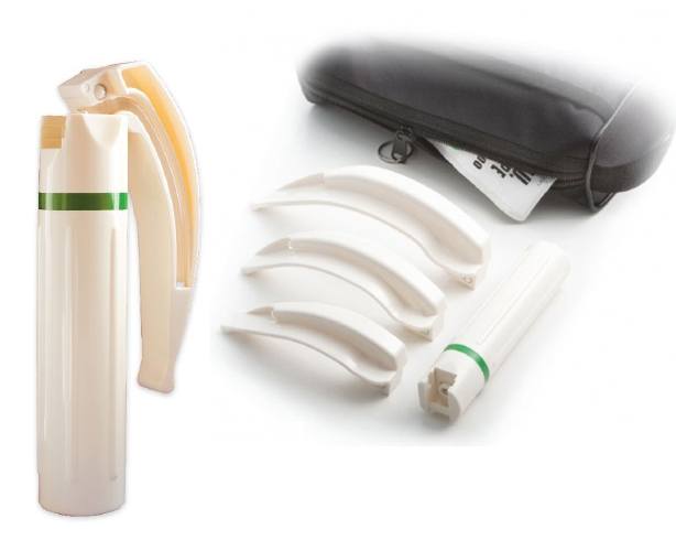ADC Satin Disposable Laryngoscope Set