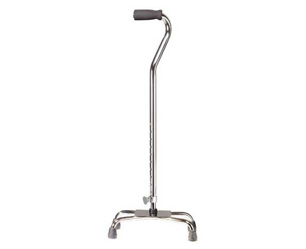 Quad Cane, Large Base - DRI-QCLBCH - Personal Care  sku DRI-QCLBCH