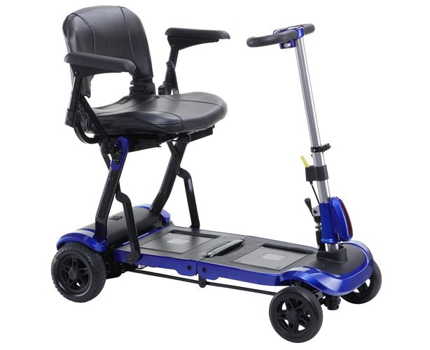 ZooMe Flex Ultra Compact Folding Travel 4 Wheel Scooter - FLEXSCOOT - Personal Care  sku FLEXSCOOT